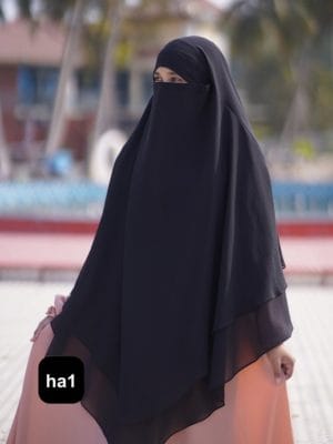 Premium 4-Layer Ready Hijab ha1 - Image 4