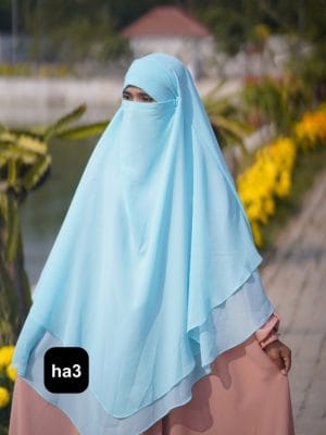 Premium 4-Layer Ready Hijab ha3 - Image 5
