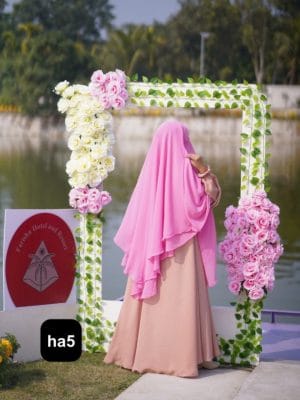 Premium 4-Layer Ready Hijab ha5 - Image 4