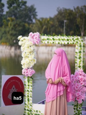 Premium 4-Layer Ready Hijab ha5 - Image 6