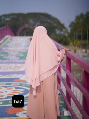 Premium 4-Layer Ready Hijab ha7 - Image 3