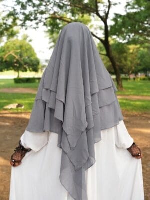 Premium 3-Layer Ready Hijab-he27